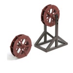 미니 물레방아 실내 분수대 조경 폭포 연못 소형 몽땅 직경 10cm 수차 + 브래킷 : 몽땅888