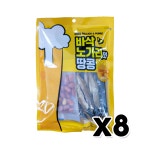 바삭노가리와땅콩 간편술안주 60g x 8개 : 블리스원샵