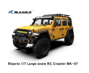 RLAARLO 1/7 스케일 MK-07 (옐로우) 브러시드 락 트라이얼 (Yellow) RTR : 알씨비스타