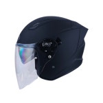 NHK S1 GP 오토바이헬멧 오픈페이스 바이크 스쿠터 그래픽 헬멧 무광블랙M : 베리피트