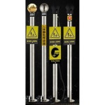 주유소 정전기 방지 접지 막대 방전기 손바닥 터치형 제전용품 304 금색 소두 대판 : 이룸직구