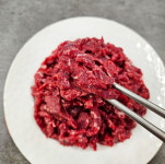 당일손질로 신선한 한우 육회 1등급, 200g, 1개 : 솔직한농부