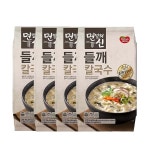 동원 들깨 칼국수 258g x 4개 : 더수호