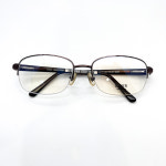 EDITH 이디스 안경 사각 빈티지 패션 반무테 안경테 : 주식회사 바우런안경원