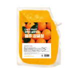 cafe fruit 과육이 살아있는 제주 감귤청 1kg : 카페프룻