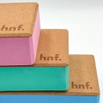 HNF 코르크 요가블럭 요가용품 필라테스용품 홈트 스트레칭 소도구 : HNF