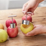 과일 속 파내는 속파기 도구 씨 제거 스테인레스 구멍뚫기 : 코어나라4