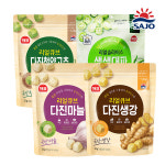 사조 해표 리얼큐브 100% 국산 동결건조 다진마늘 생강 청양고추 슬라이스대파 캠핑 여행 : MIDSHOP
