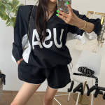 [벨리노가을신상]  USA아노락반바지세트 : O.day