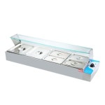 업소용토핑냉장고 셀프바 캐비닛 김밥 샐러드 샐러드바 반찬 영업용 식당 뷔페 작업대 보관대 A. A1 3 대분 : 위너스마켓