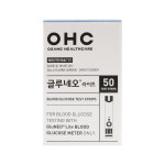 OHC 오상헬스케어 국산 글루네오라이트 혈당측정기 혈당시험지 50매 : 의료기상사