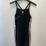 아디다스 오리지널 삼선 미니 드레스 원피스 블랙 IU2426 : 하람이즘