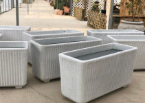 79 x 38 x H41cm / MMG-80S / 거리 대형석재화분, 사각화분 : 올리브1945