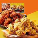 애슐리 크사삭치킨 스윗치즈 2팩+ 애슐리 오리지널 통살 닭강정 2팩 : 애슐리 홈스토랑