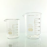 유리비이커 BEAKER LABDIA 과학비커 실험용비커 250ml : 지니랩 JINILAB