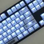 안개 매트 반투명 한글각인 체리키캡 CHERRY PC LED투과 기계식키보드 독거미 키캡 : 컨트롤알트