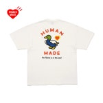 휴먼메이드 오리 그래픽 티셔츠 화이트 HM28TE002 : 니즈LAND