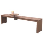 야외용 벤치 공원 체어 버스정류장 실외 테라스 학교 티크 120x35x45cm : 포지티브플러스샵