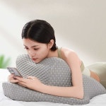 엎드려 쿠션 휴식 수술 침대 엎드린 베개 치질 독서 (메모리폼형-속커버 없음)  회색 : 잇올 직구상점