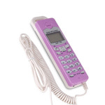 [대명] DM-720 발신자 벽걸이전화기 / 받침없는 원피스폰 : 누리전자통신