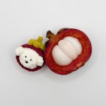 과육이 뽀실뽀실~ 멍고스틴  : 뜨둥실