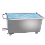 스테인리스 사각 물탱크 수조 밸브 업소용 정수통 202재질 50x30x40cm : 엘둥이