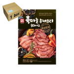 한성 흑마늘 훈제오리 슬라이스 1box (400g x5개) : 메빠고