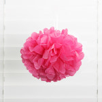 네오텍스 종이 꽃볼 팜팜모빌 20cm : 덕인색채