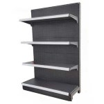 마트 진열대 슈퍼 스탠드타공판 다층 선반 4단 90x41x135 : 공구물산