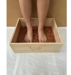 황토볼 발 마사지 혈자리 황토 맨발 흙 밟기 발바닥 지압기 마사지기 : 알리웨이