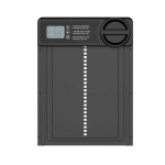 닭장도어 자동개폐 관리도구 애완견 디스플레이 자동문 검정 타이밍 스위치 24.5x33 : 스노우루체
