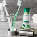 DULTON 덜튼 무광 스텐 칫솔꽂이 4구 거치대 욕실세트 카페 인테리어소품 : 라이프샵비손