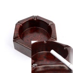 세척하기 쉬운 담배재떨이 나무무늬 당구장 휴대용재털이 : 심바랜드