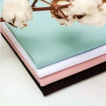 원단 면 천 린넨 의류 대마 티셔츠와 탑스용 코튼 신축성  40 대 최고다양한 색상  A0282 : 에코레이블