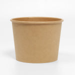 1000호 크라프트 종이용기 1박스 300개 / 1000cc 샐러드 포케 떡볶이 포장 배달 : 해피팩