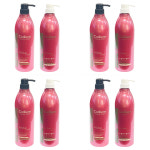 토탈헤어 샴푸와 과일나라 아주까리 린스 세트 950ml 샴푸 헤어 케어 두피 관리 제품 모 : 이소마트365
