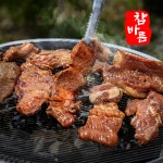[참바른]프리미엄 한돈 양념 진짜 돼지갈비 1kg 기름 손질한 정직한 갈비 : 참바른라이프