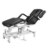 물리치료 침대 전동 마사지 베드 속눈썹 에스테틱 블랙팔걸이포함(8271)공식표준 : 준꾸스토어