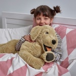 이케아온라인몰 고시그 골덴 봉제 인형 강아지/골든리트리버 70 cm 301.693.42 : wallow 왈로