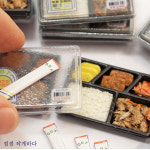 [미니어처음식] 편의점 산해진미 도시락 : 점점 작게하다