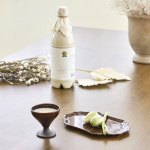 일식 빈티지 일제 도자기 마루신 버건디 팔각 긴접시 카페 레스토랑 커피 디저트 트레이 : 키친홀릭