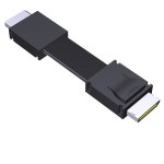 PCIe 외부 GPU 도크 그래픽 카드 노트북 서버 전송 케이블, Oculink 어댑터 수-수 SFF-8611, 4.0x4 : HARRISON