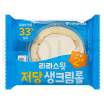 라라스윗 케이크 저당 생크림롤 80g 1개 : SUPER SALE