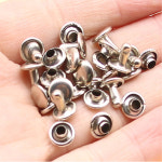 리벳 세트 6mm 8mm 리벳 120pcs 한세트 (골드, 실버) 가시메 찡장식 : Ericshop