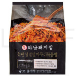 하남돼지집 즉석밥 철판 삼겹살 마무리볶음밥 4개입 4인분 (냉동) 920g 1개 : SUPER SALE