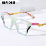 HEPIDEM 아세테이트 안경 프레임 레트로 웨이브 고양이 눈 여성 H9360 : 더블원컴퍼니