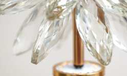 국산 LED 플라워 크리스탈 1등 5W 펜던트 식탁등 카페 조명 인테리어 : 강한전기조명