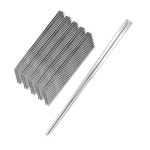 퀸센스 스테인레스 수저 저분 50인용 가게 식당 업소용 쇠 젓가락 세트 : 맘스키친