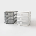 니드코 프리티 써클 서랍장 3단 7116 사무실 서류 문구 소품 서랍 수납 책상정리 데스크 : 장미유통몰