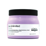 로레알 프로페셔널 세리 엑스퍼트 리스 언리미티드 마스크 500ml 열펌, 곱슬머리, 부스스한 모발용 : 제노 헤어마트